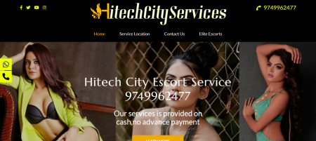 Hitech City Escorts girls night services