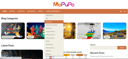MaPuPa informative blog website