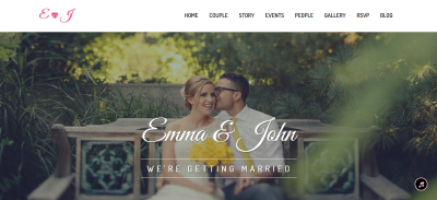 Responsive Wedding HTML Template Design